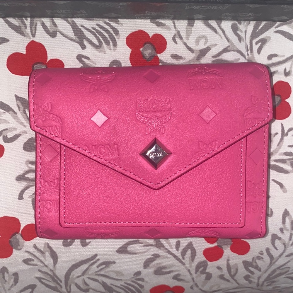 MCM Pink Wallet